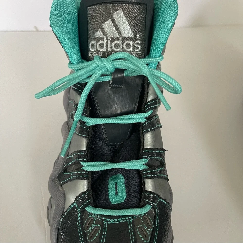 *SOLD*Adidas Crazy 8 Kobe Bryant Grey Teal Black Sneaker Shoe Sz 9.5 - Picture 6 of 12